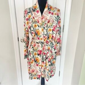 J Crew Easy-Luxe Eco Robe in Winter Garden Floral NWT Size XXS/XS
